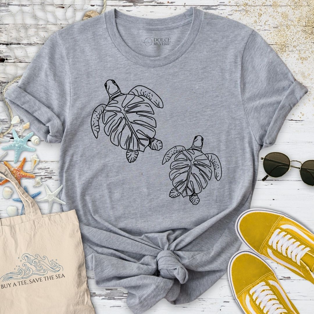 Monstera Turtles T-Shirt