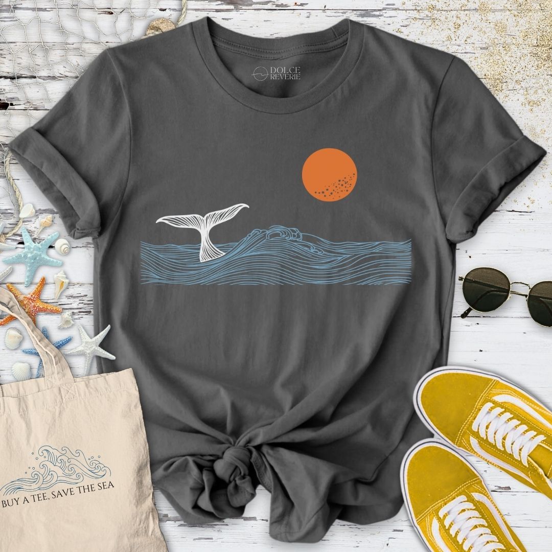 Whale Tail Sunset T-Shirt