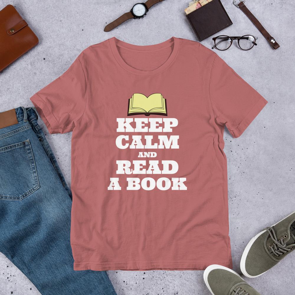 Keep Calm and Read a Book Unisex Shirt