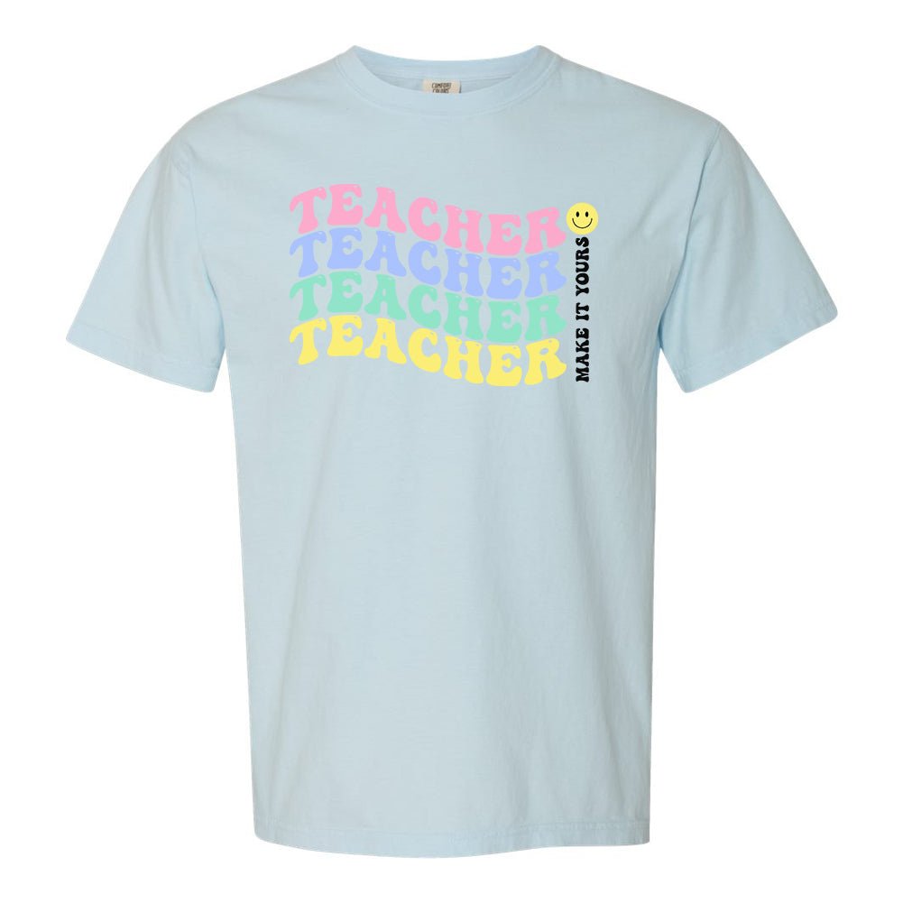 Make It Yours™ 'Retro Teacher' T-Shirt