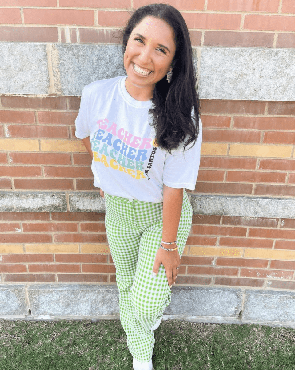 Make It Yours™ 'Retro Teacher' T-Shirt