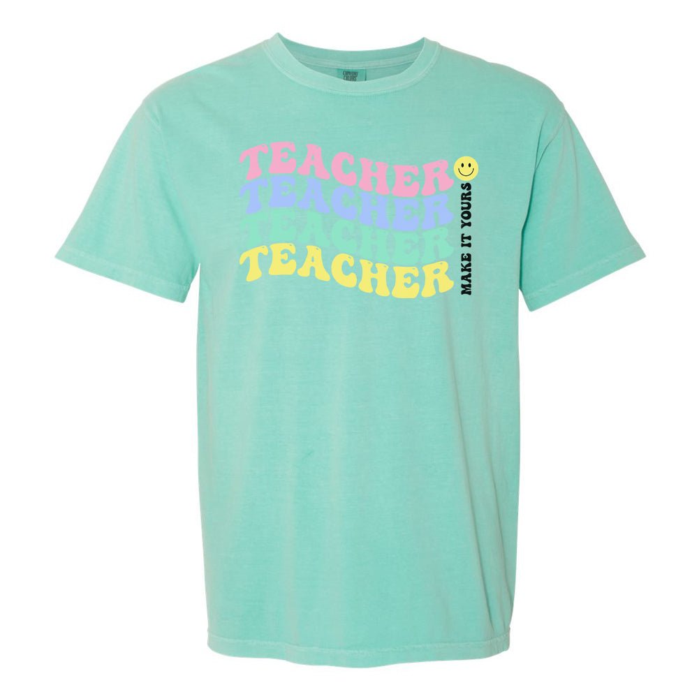 Make It Yours™ 'Retro Teacher' T-Shirt