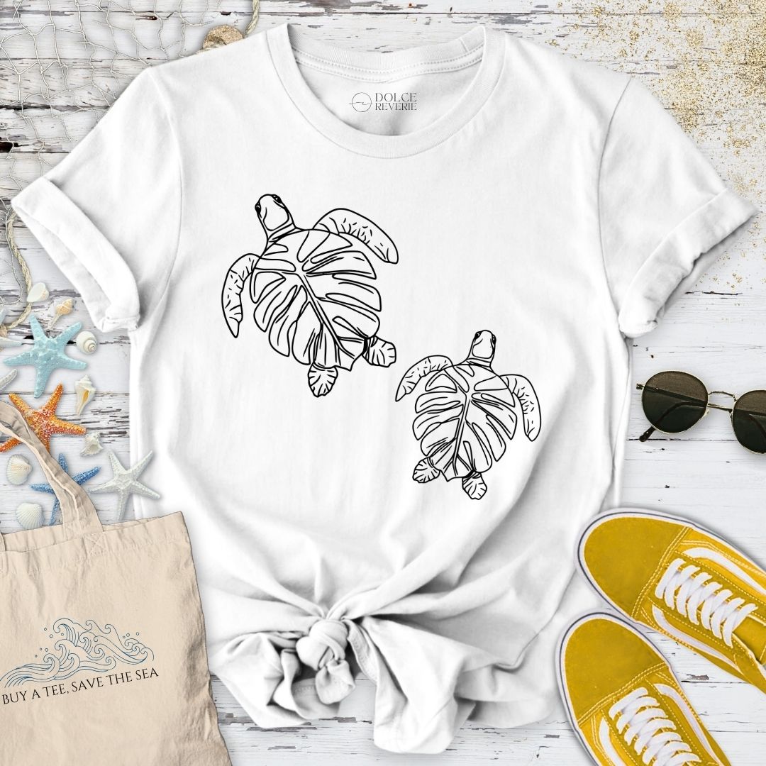 Monstera Turtles T-Shirt