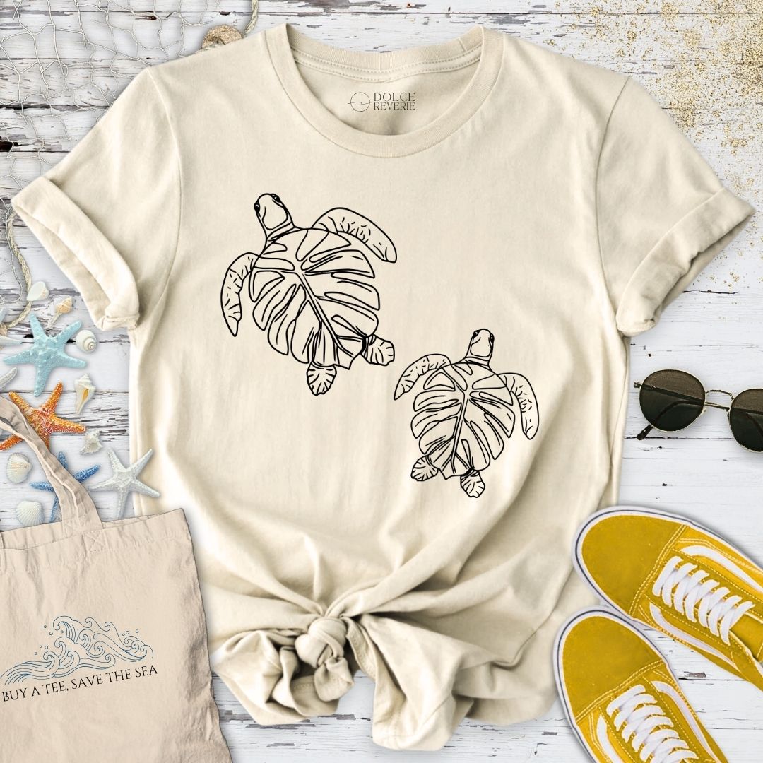 Monstera Turtles T-Shirt