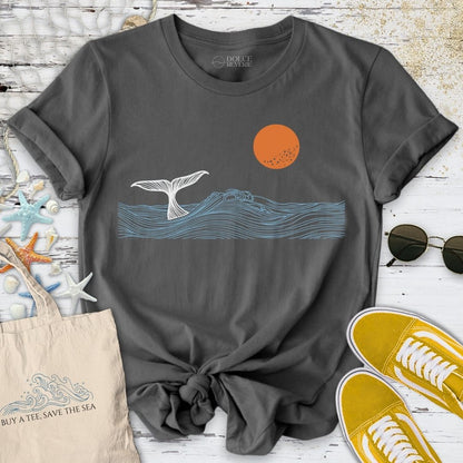 Whale Tail Sunset T-Shirt