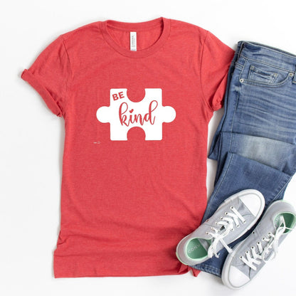 Be Kind Autism Shirt, Autism Awareness TShirt, Autism Puzzle Piece Graphic Tee, Autism Mom