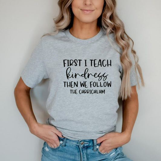 Kindness Teacher Shirt, Teacher Appreciation Gift, New Teacher TShirt, Teacher Shirts