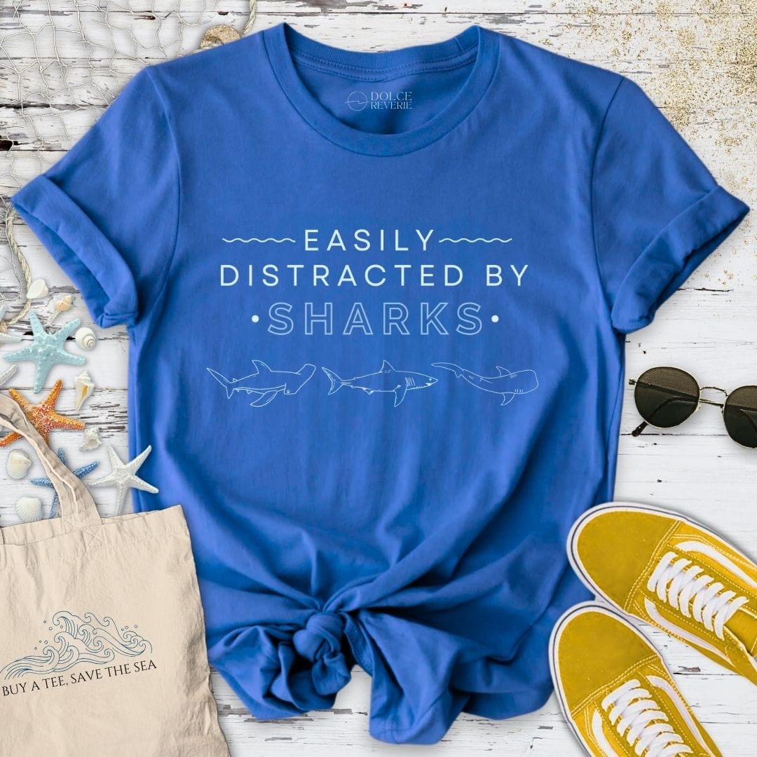 Easily Distracted By Sharks T-Shirt