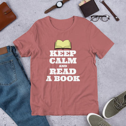 Keep Calm and Read a Book Unisex Shirt