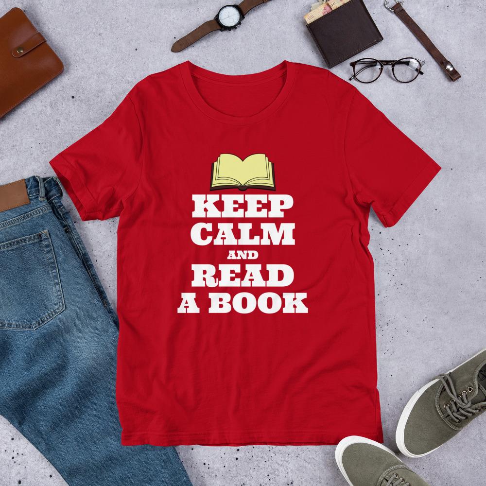 Keep Calm and Read a Book Unisex Shirt