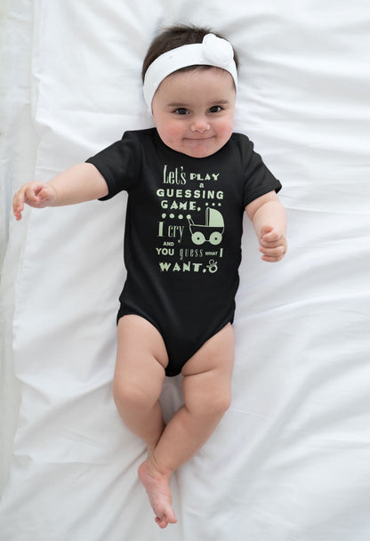 Lets play a game funny Baby Top