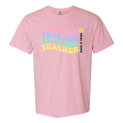 Make It Yours™ 'Retro Teacher' T-Shirt