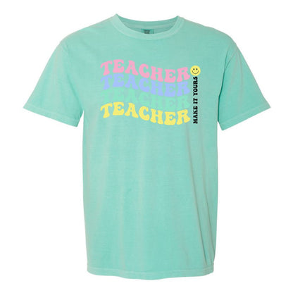 Make It Yours™ 'Retro Teacher' T-Shirt