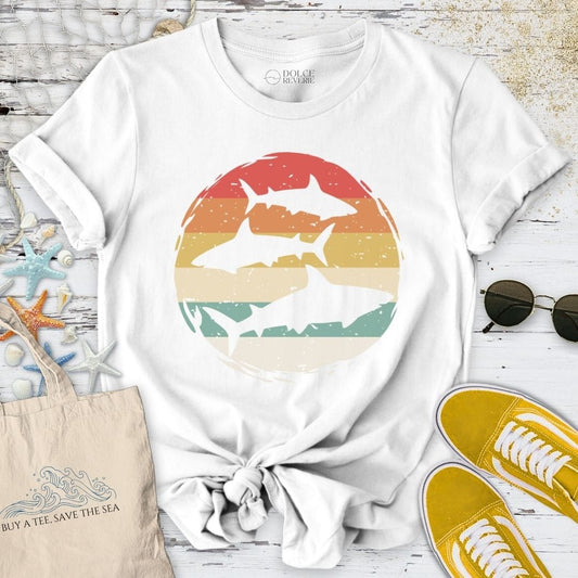 Retro Sharks T-Shirt